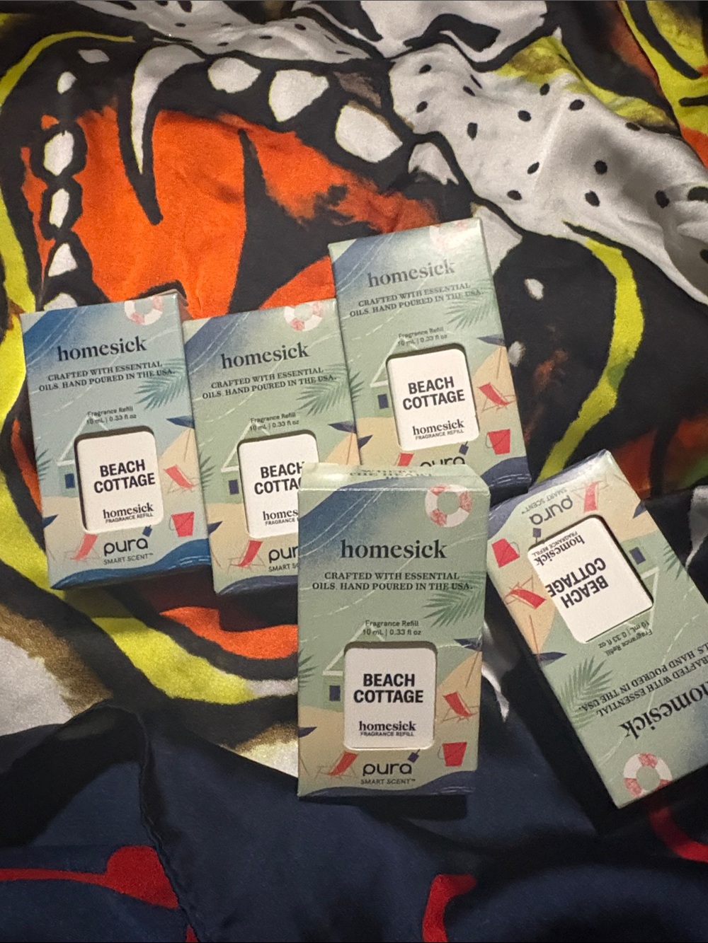 Pura Homesick Beach Cottage Fragrance Oil Refill – Beachy Green Scent